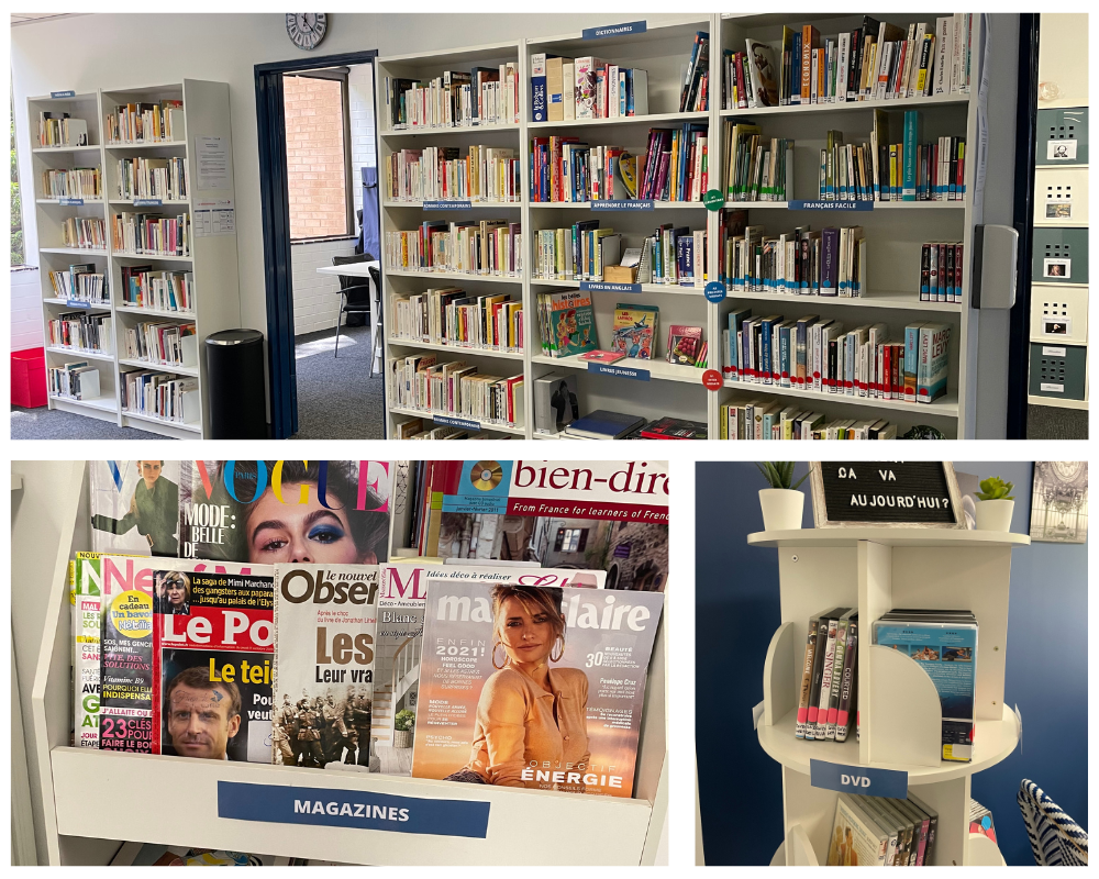 French a la Carte St Ives school library