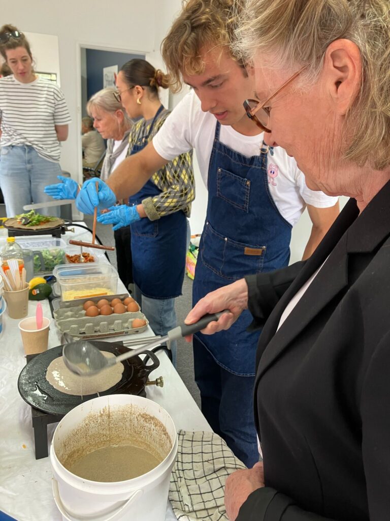 French crêpe-making workshop