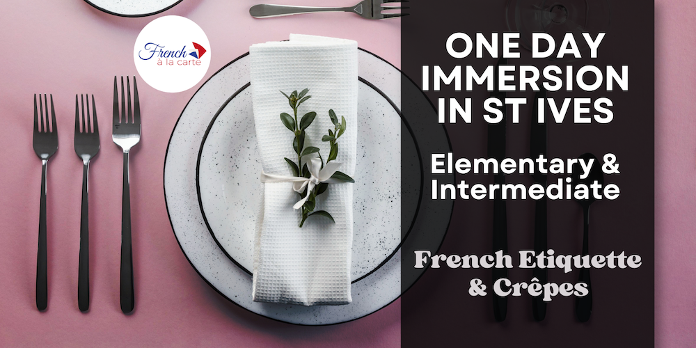 Banner: French Etiquette Day