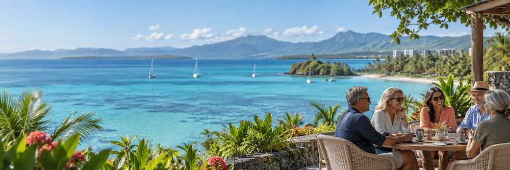 Anse Vata Bay in Noumea